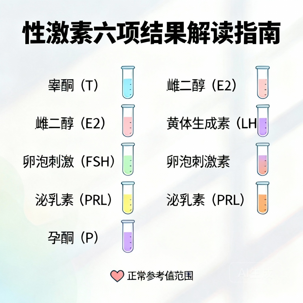 看懂性激素六项结果的3大技巧