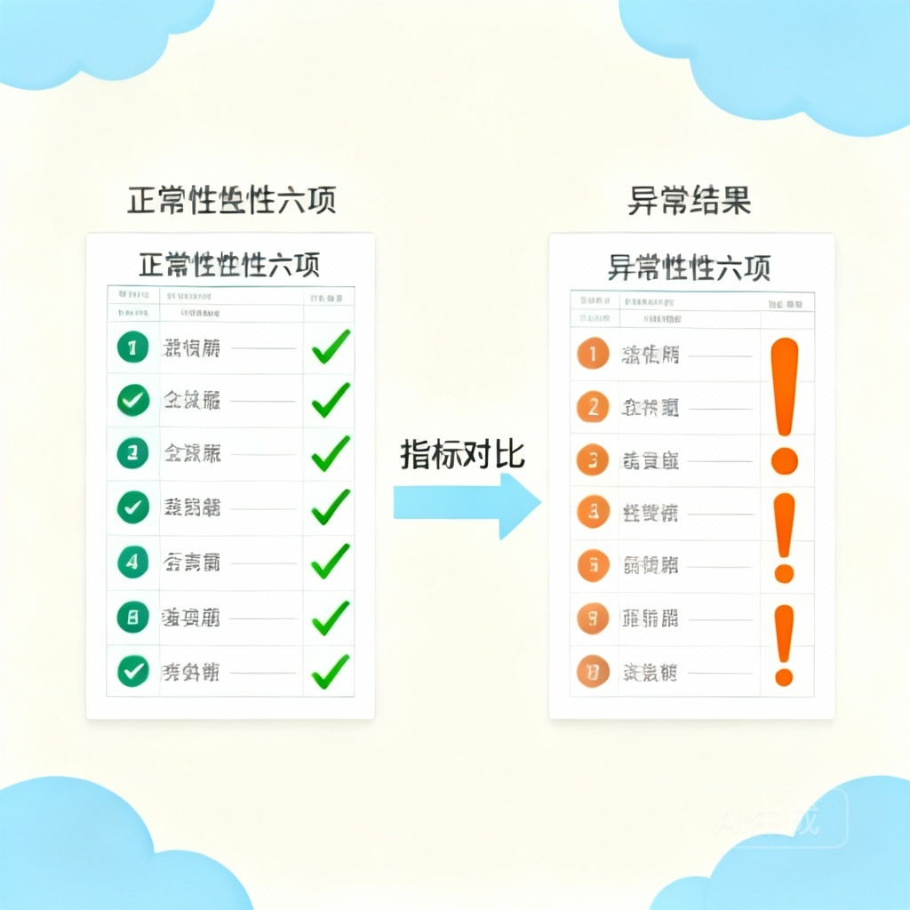结合症状分析性激素六项结果图