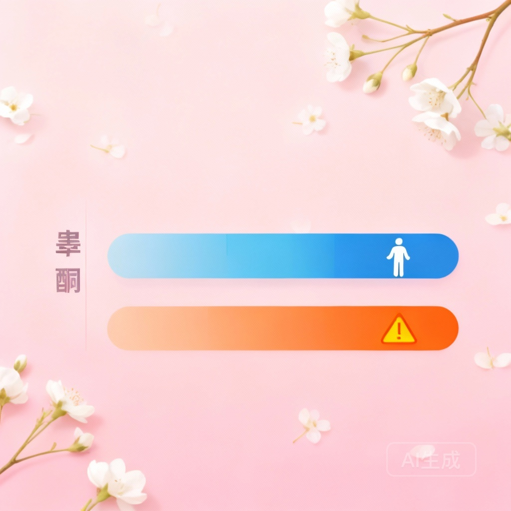 不同生理阶段性激素水平变化图