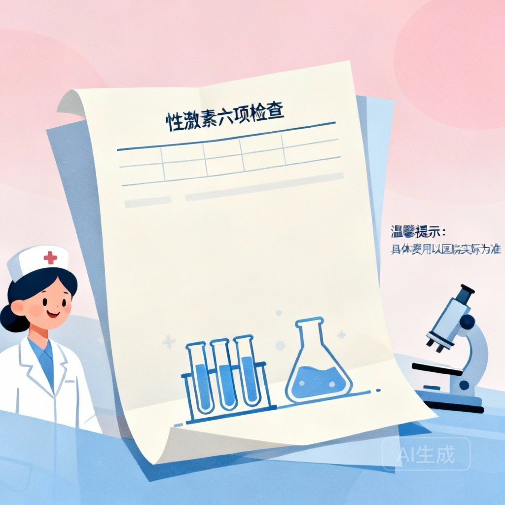 揭秘：性激素六项检查多少钱及省钱技巧3个