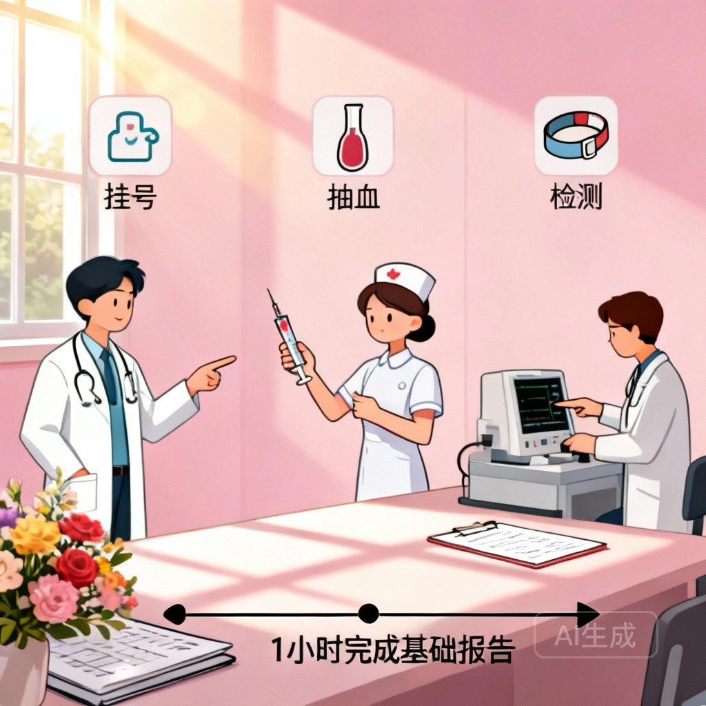 性激素六项检查 诊断图：医生适配医学诊断规则解读检查报告