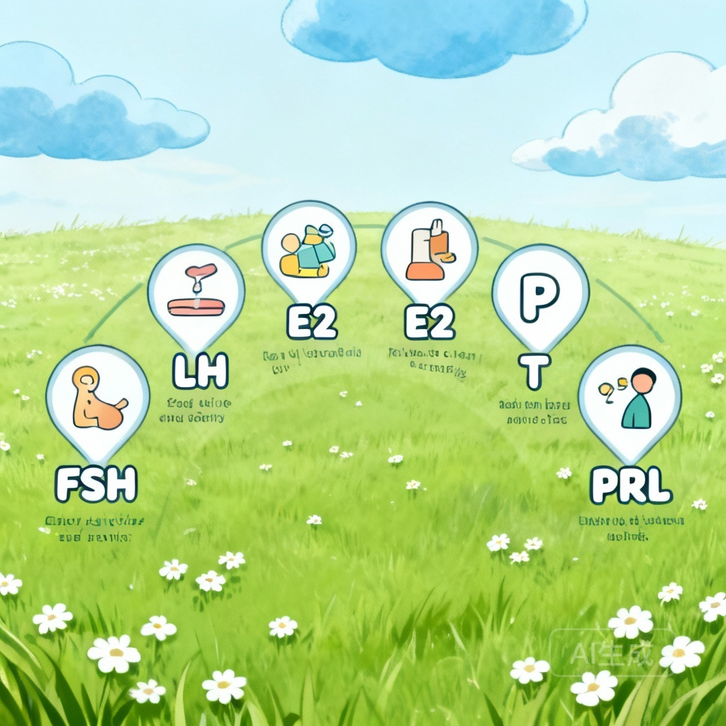 性激素六项报告解读 场景图：在移动端查看报告解读