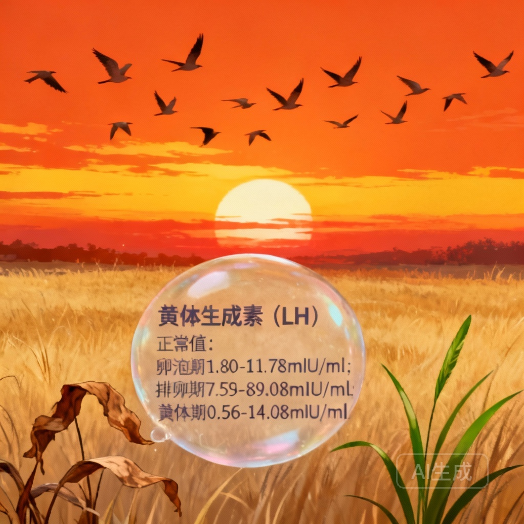 性激素六项正常值 各项指标数值图