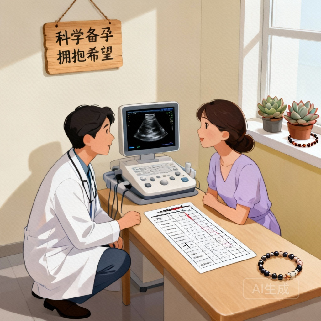 多囊备孕综合因素 场景图：考虑饮食运动心理及手机APP提醒