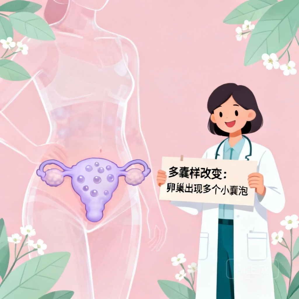 多囊样改变影响怀孕吗 场景图：女性担忧备孕问题