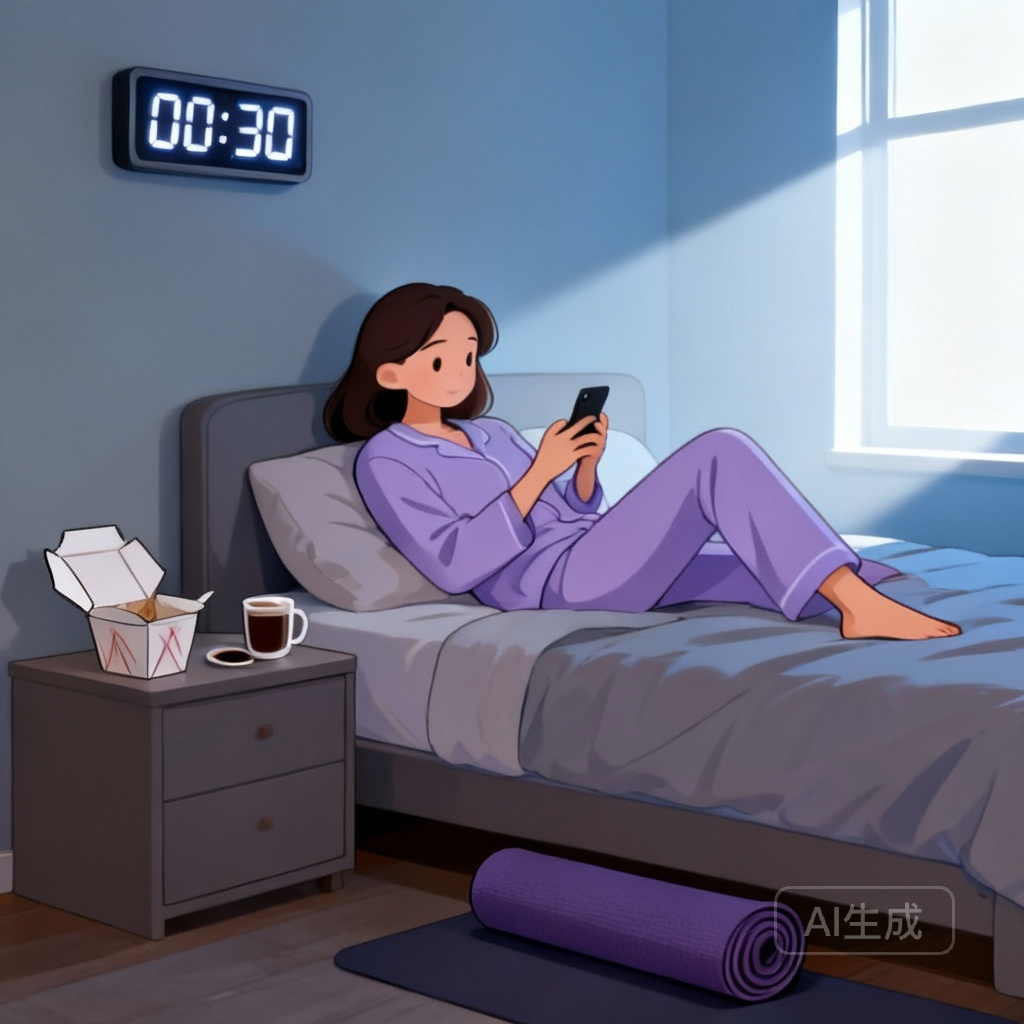 月经提前原因 妇科疾病场景图：患有子宫肌瘤的女性月经提前