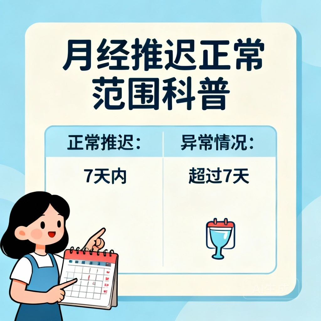 揭秘！月经推迟几天算正常范围的3大判断技巧