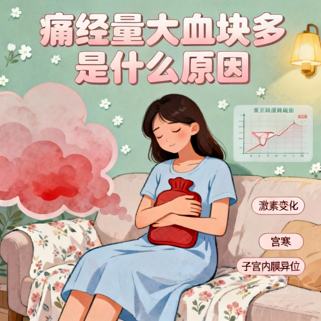 痛经量大血块多是什么原因？揭秘3大关键因素