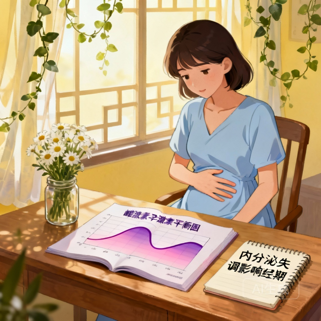 痛经量大血块多的困扰场景图