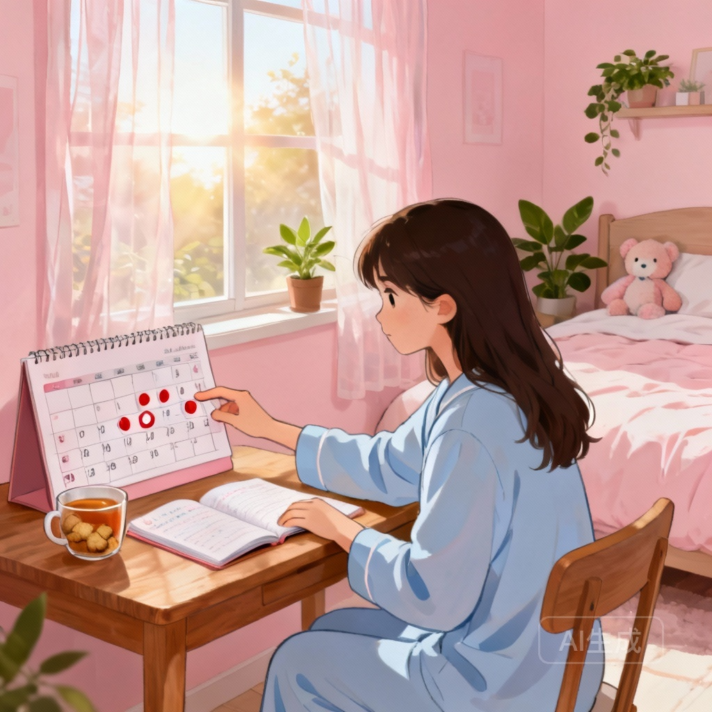 月经一直不来怎么办 自我初步排查场景图：女性使用验孕棒检测怀孕