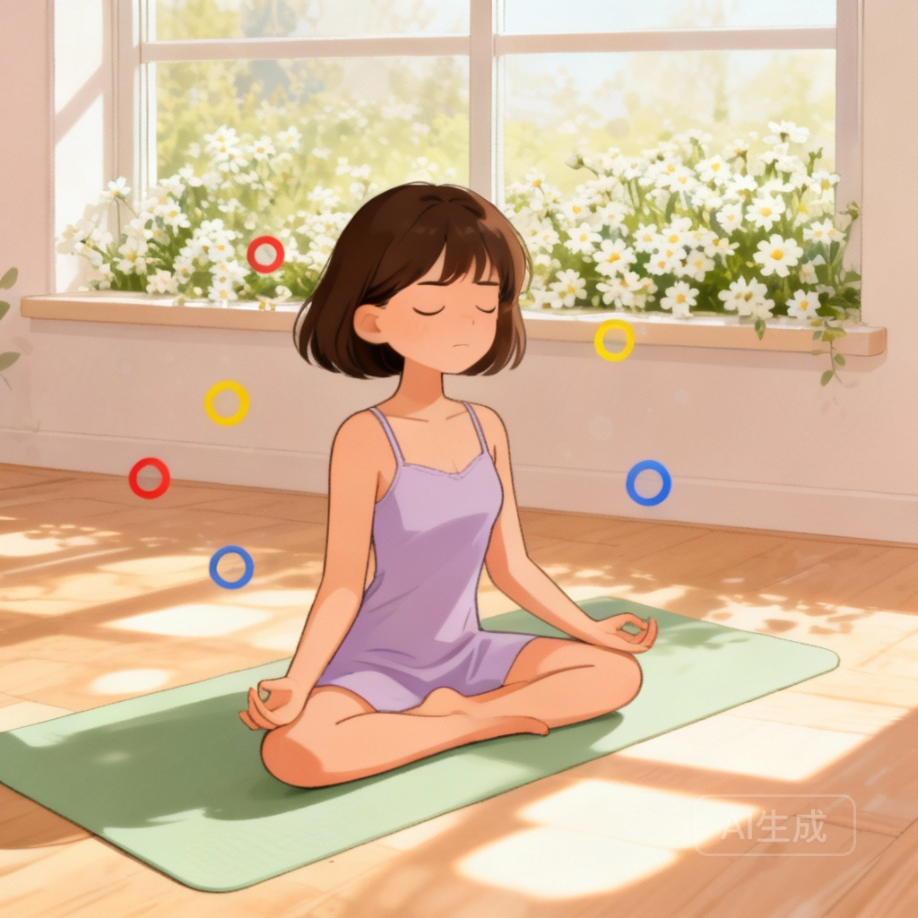 月经推迟 内分泌失调场景图：女性熬夜后疲惫的样子