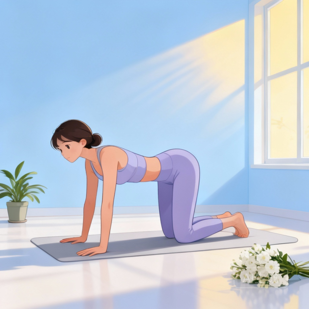 月经量少 生活习惯调整图：规律作息与运动