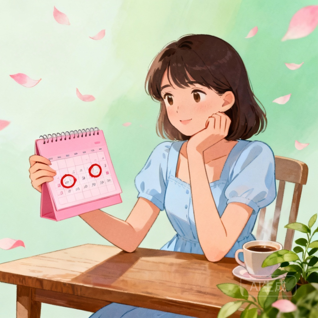 一个月来两次月经的生理周期关键信息