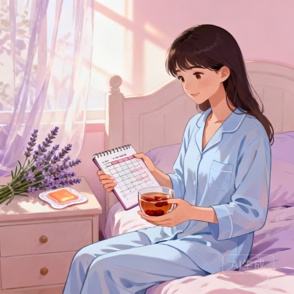 月经不调调理 规律作息与适度运动场景图