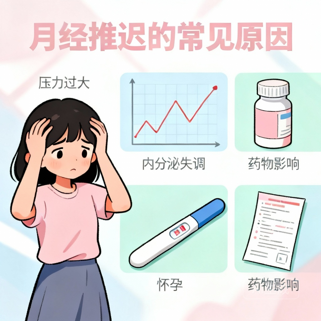 揭秘月经推迟的 5 大原因及应对方法