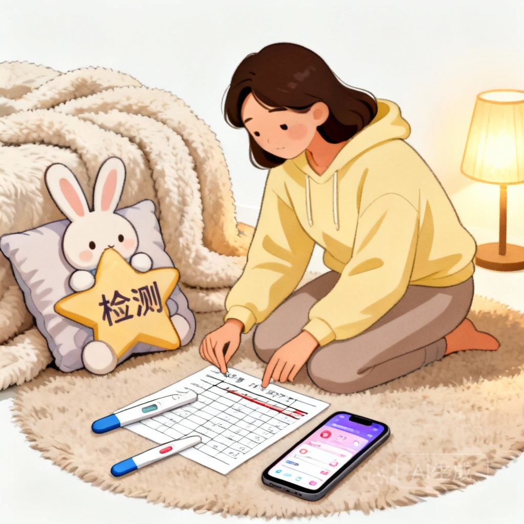 月经周期影响因素图:展示压力、环境等影响月经推迟