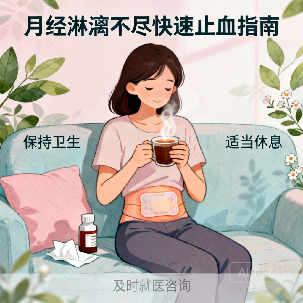 3大技巧助你快速解决月经淋漓不尽怎么快速止血难题