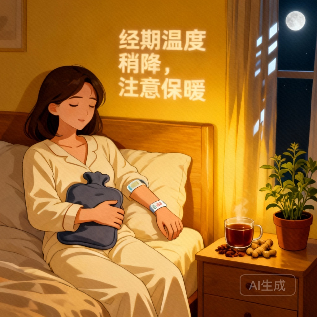 手腕温度怎么看月经 总结提示场景图