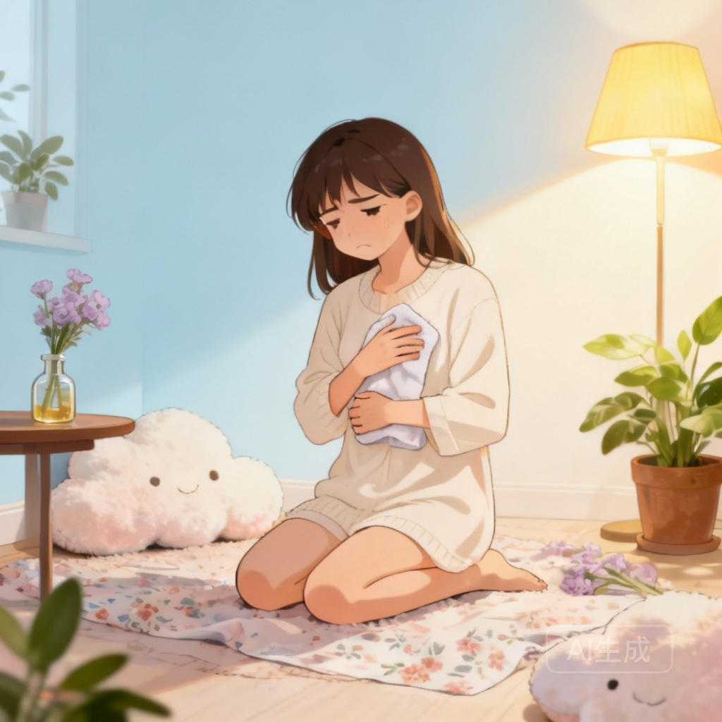 缓解月经前胸部涨疼 方法场景图：女性选择合适内衣