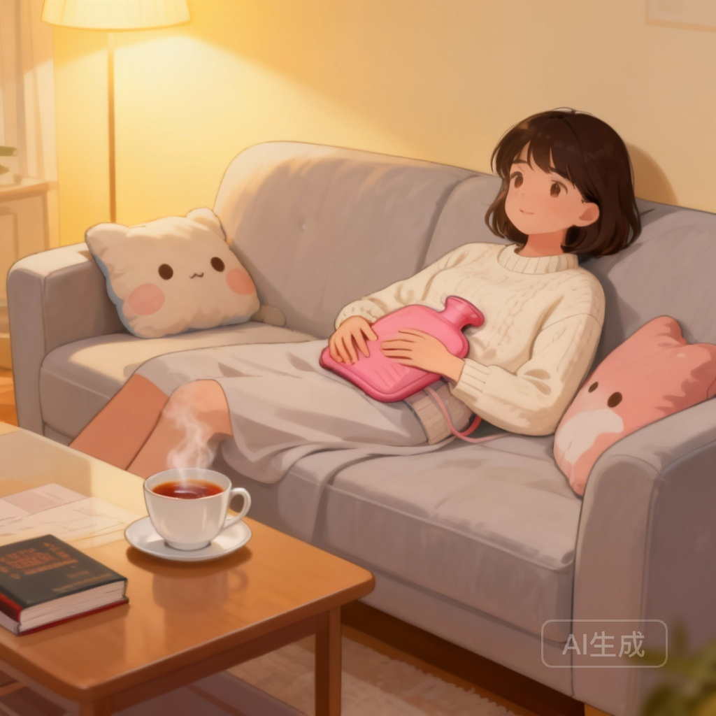 怎么把月经催出来 运动催经场景图：做瑜伽蝴蝶式和仰卧起坐