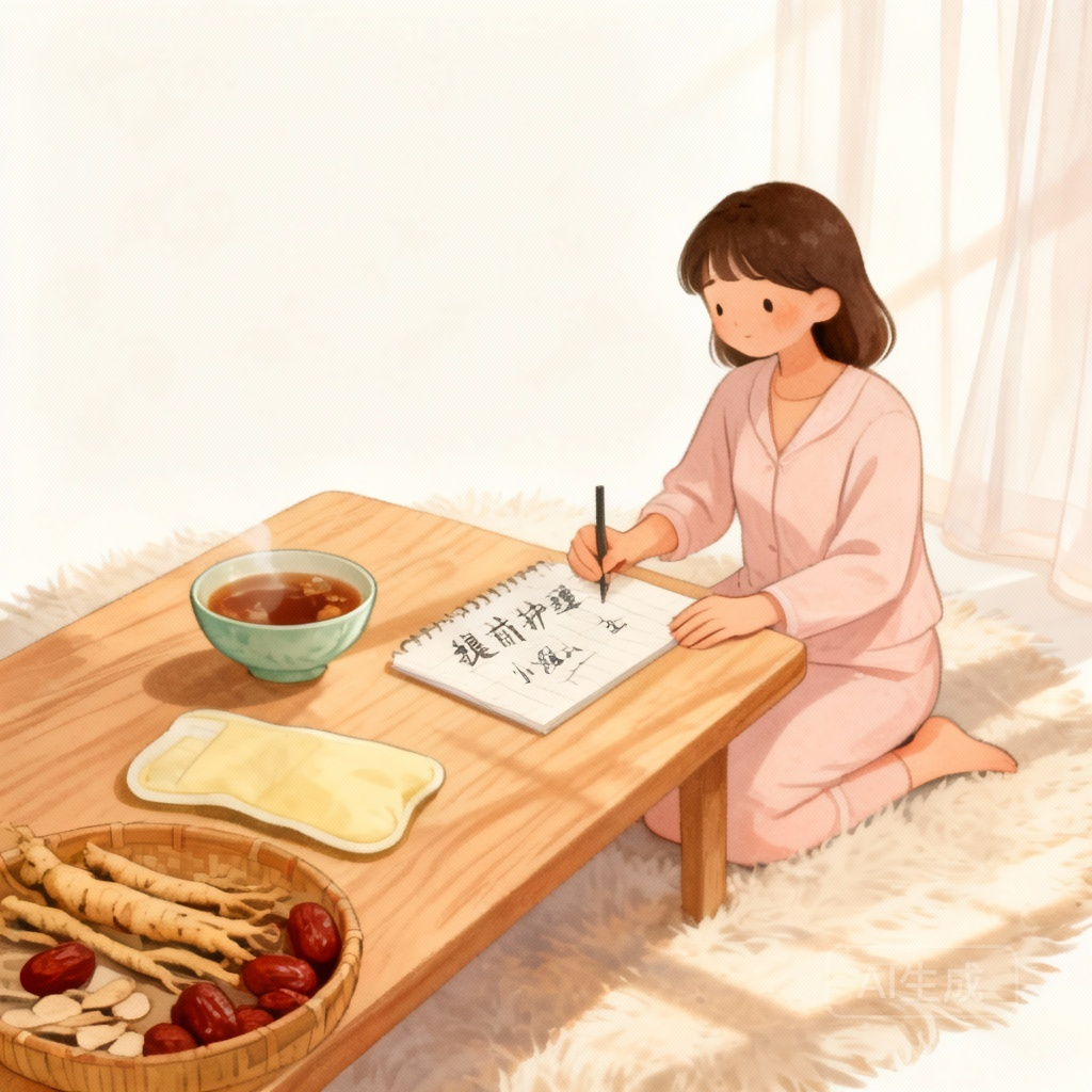 月经提前 情绪因素图：不良情绪影响月经周期