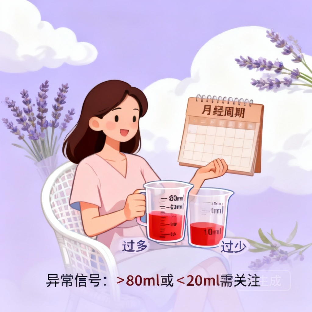 月经量多少算正常 女性使用APP记录月经量场景图