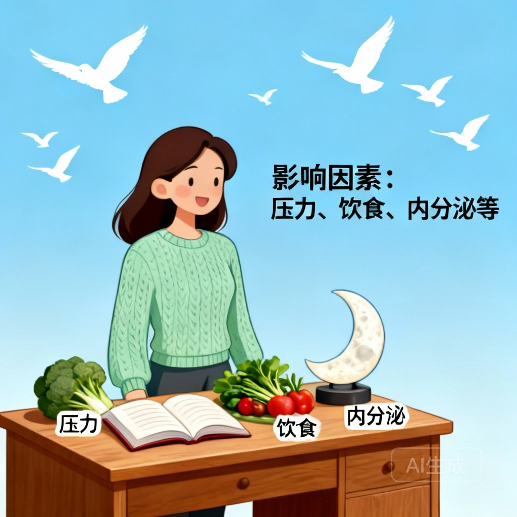月经量多少算正常 女性关注自身月经量健康场景图