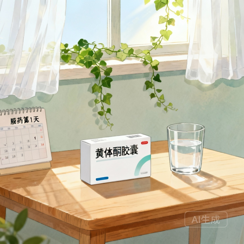 黄体酮催月经服用时间说明图