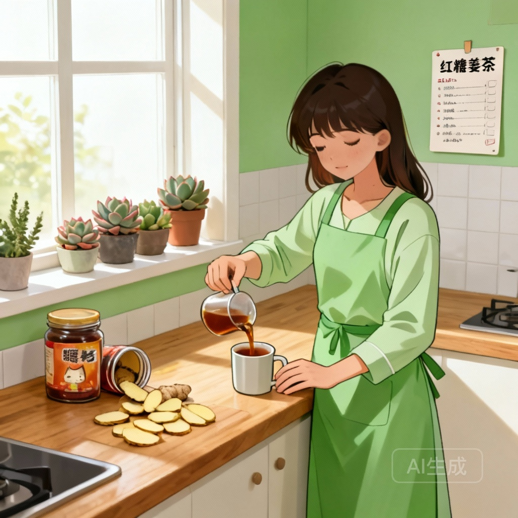 来月经肚子痛药物与运动辅助缓解法场景图