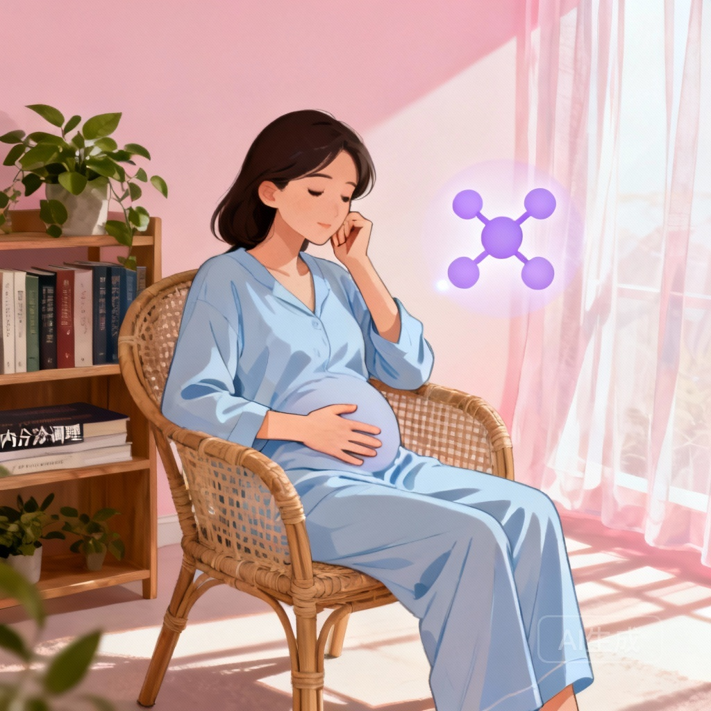 月经淋漓不尽的原因 内分泌失调场景图：女性体内激素失衡影响月经