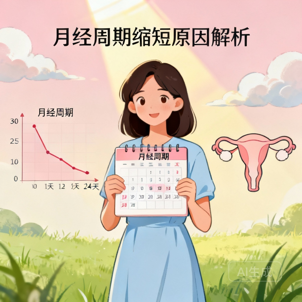 揭秘！月经周期越来越短怎么回事的3大原因