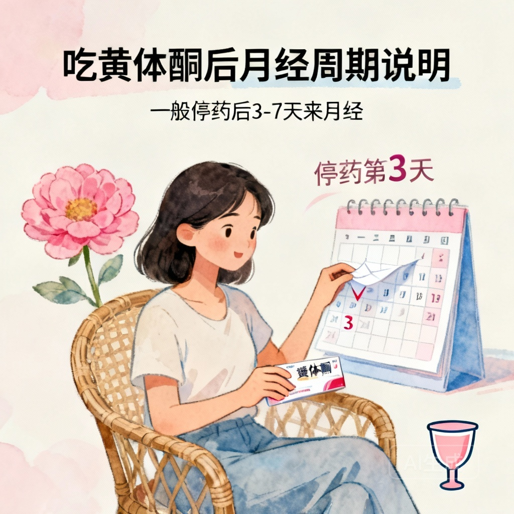 吃黄体酮几天来月经？掌握3个要点轻松知晓