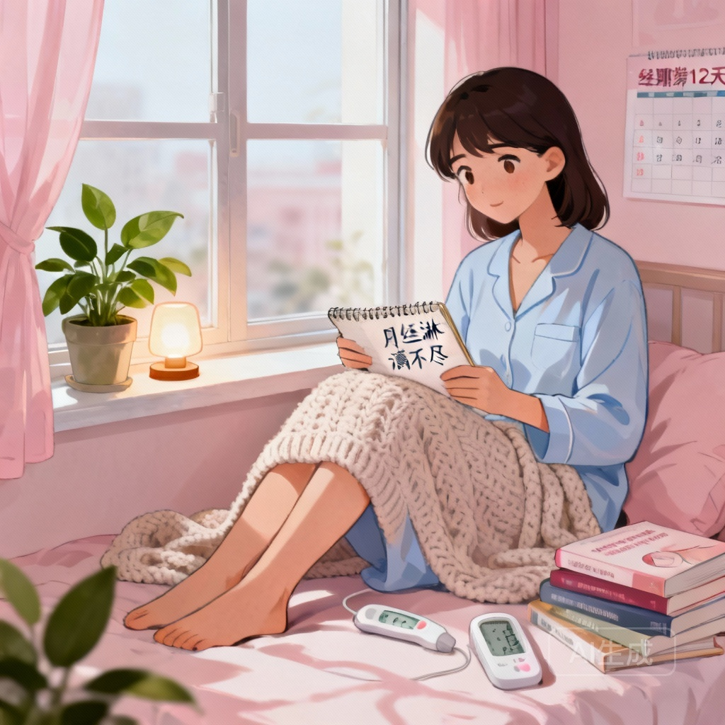 月经异常与SEO类比场景图:月经来了十几天不走的问题及与SEO的类比