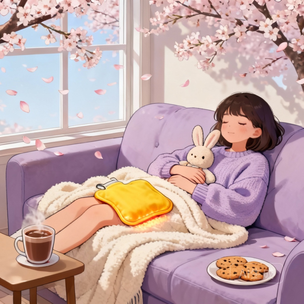 来月经 严重不适及时就医示例图