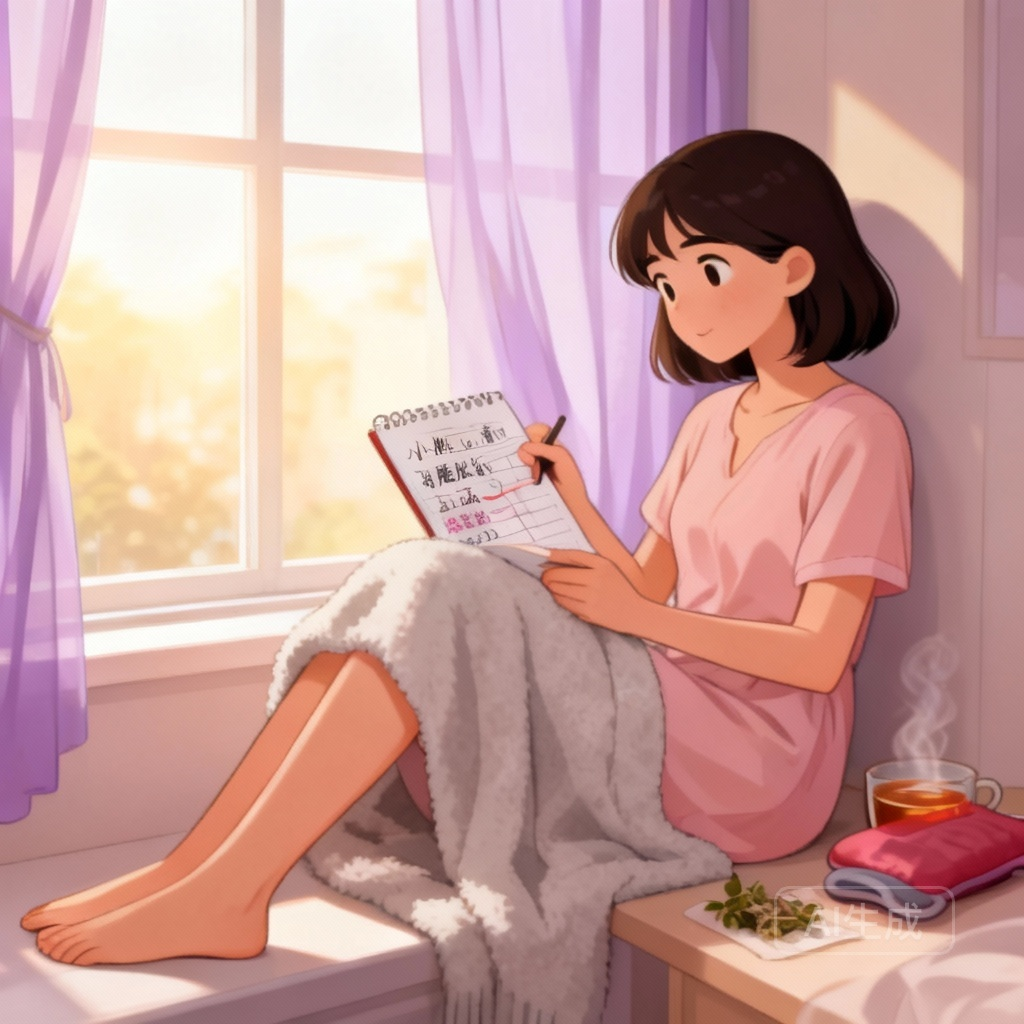 月经周期正常波动区间图