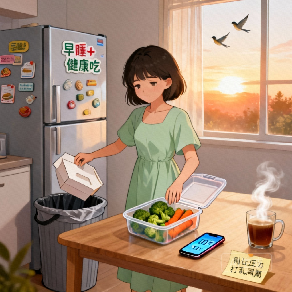 月经不规律原因 环境变化场景图:女性出差搬家