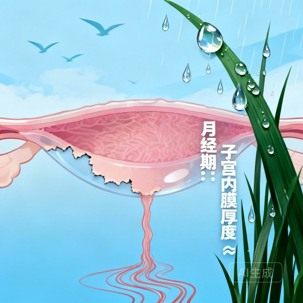 子宫内膜多厚来月经 内容创作规则场景图