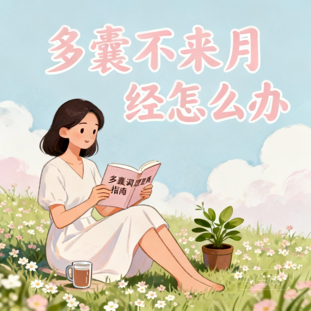 多囊不来月经怎么办？3大解决方法助你恢复正常