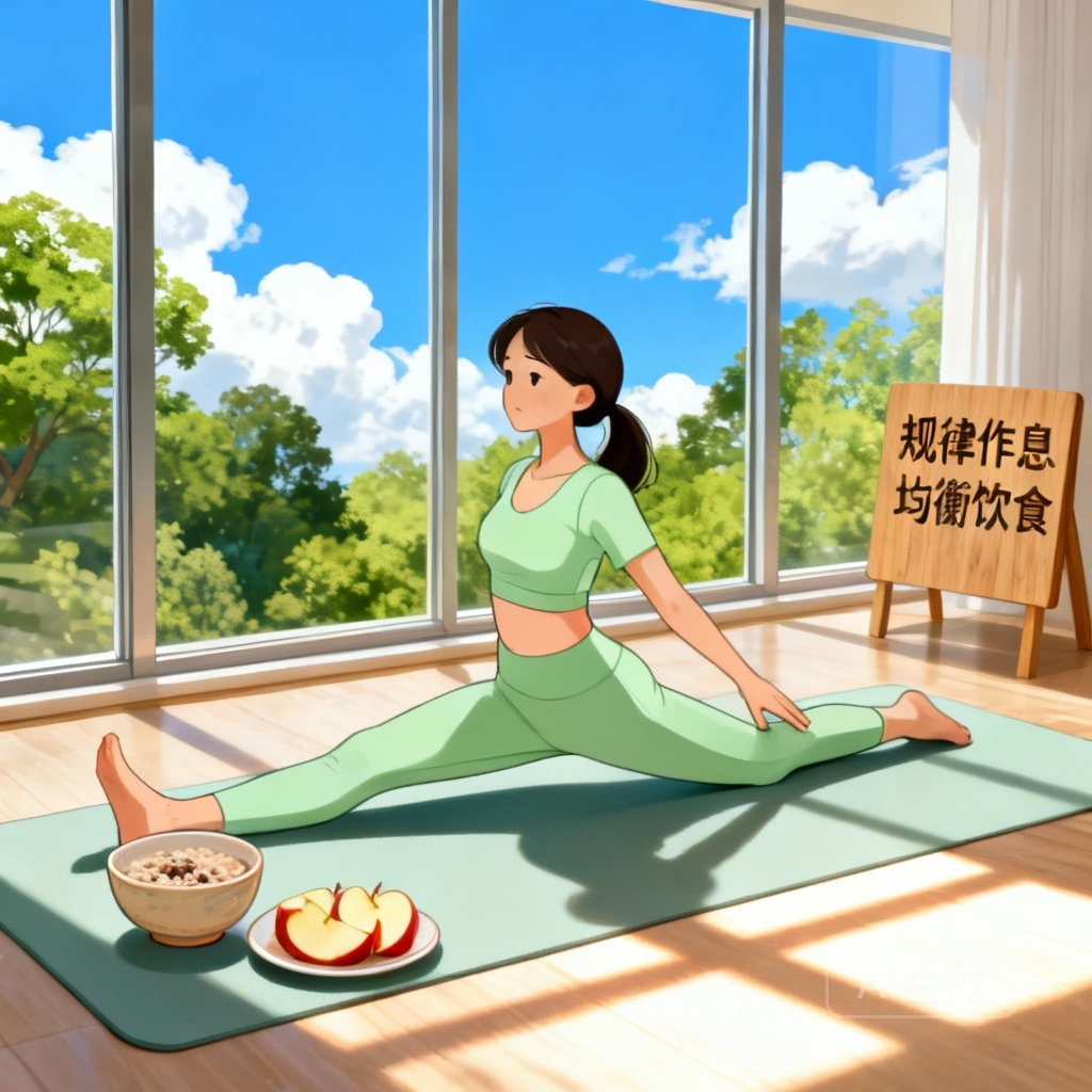 多囊不来月经 心理调节场景图:听音乐放松心情