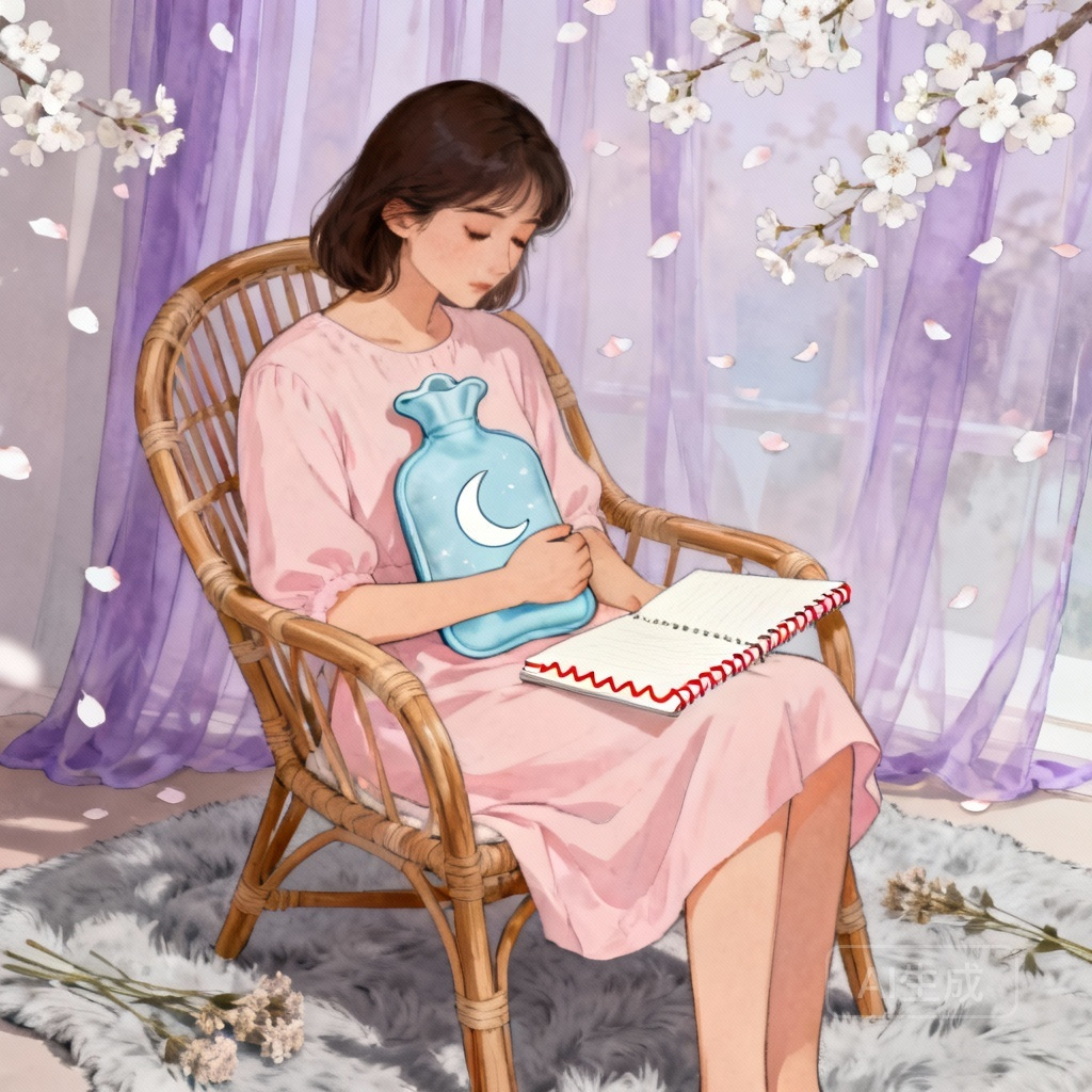 月经一直来不停 女性生理健康场景图：女性经期困扰