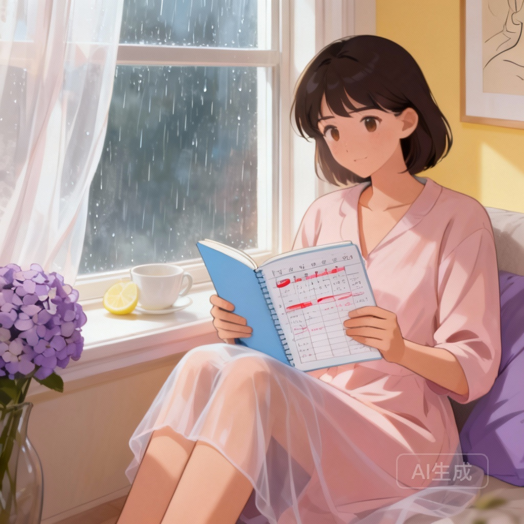 月经量突然增多的应对措施 步骤流程图