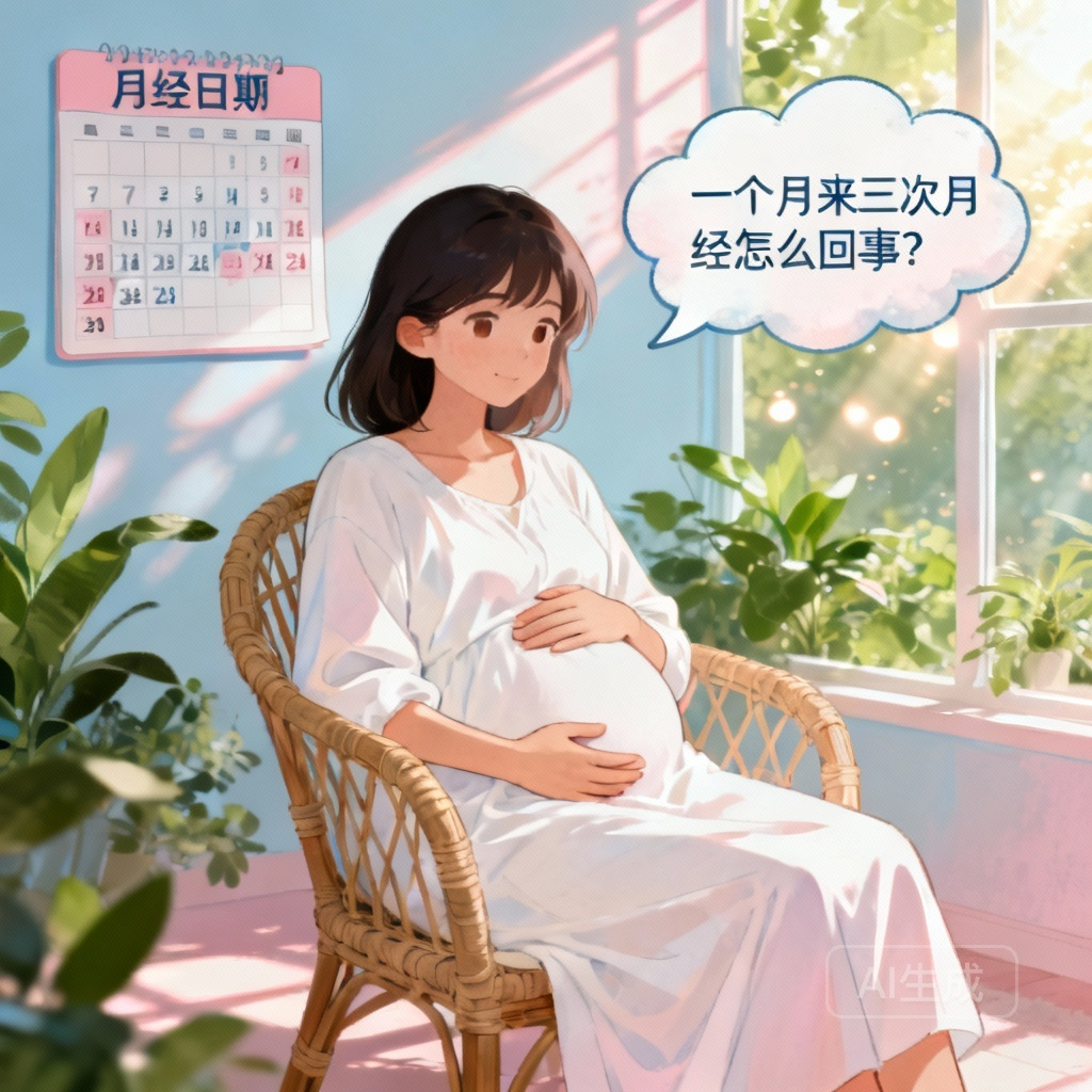 一个月来三次月经怎么回事？解析3大关键因素