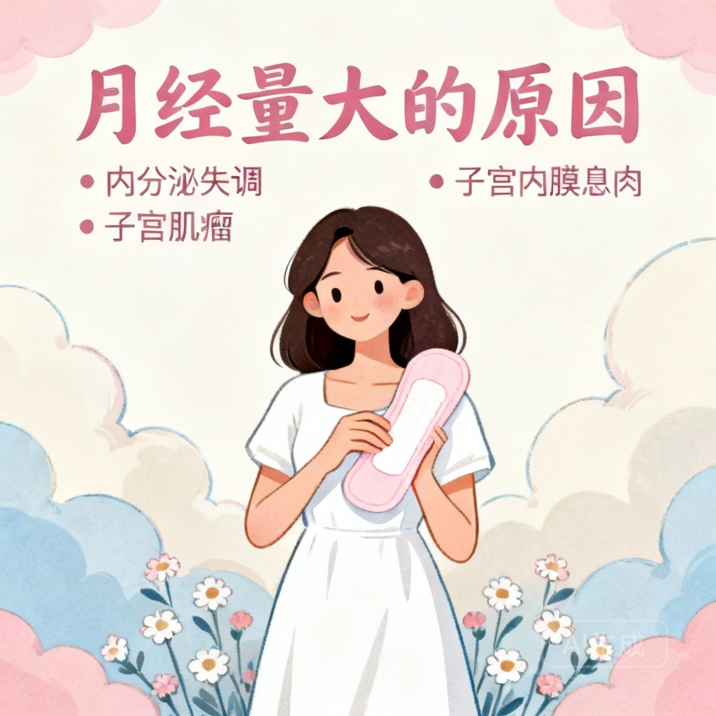 揭秘月经量大的5大原因，你知道几个？