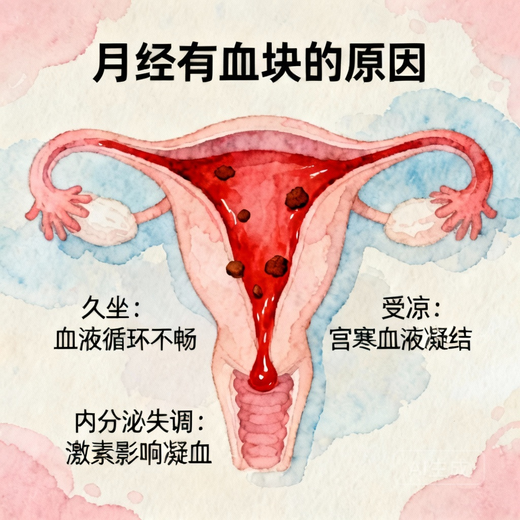 揭秘月经来了有血块的3大原因及应对技巧