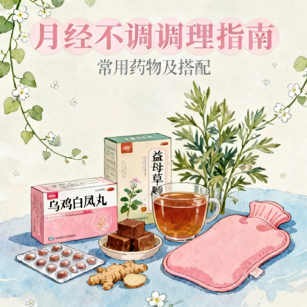 月经不调吃什么药？3种有效药物选择技巧