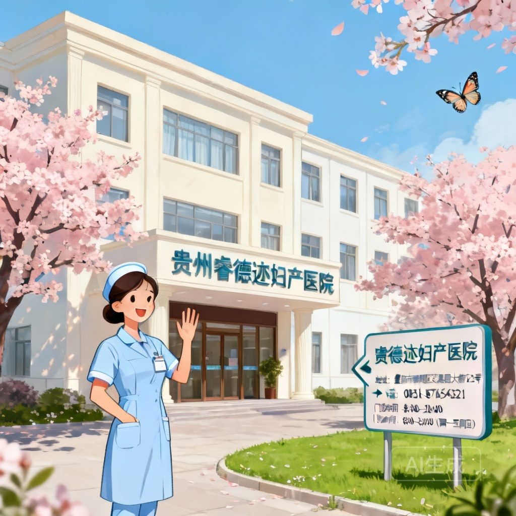 贵州睿德迩妇产医院信息查找场景图：患者在查找医院地址电话门诊时间