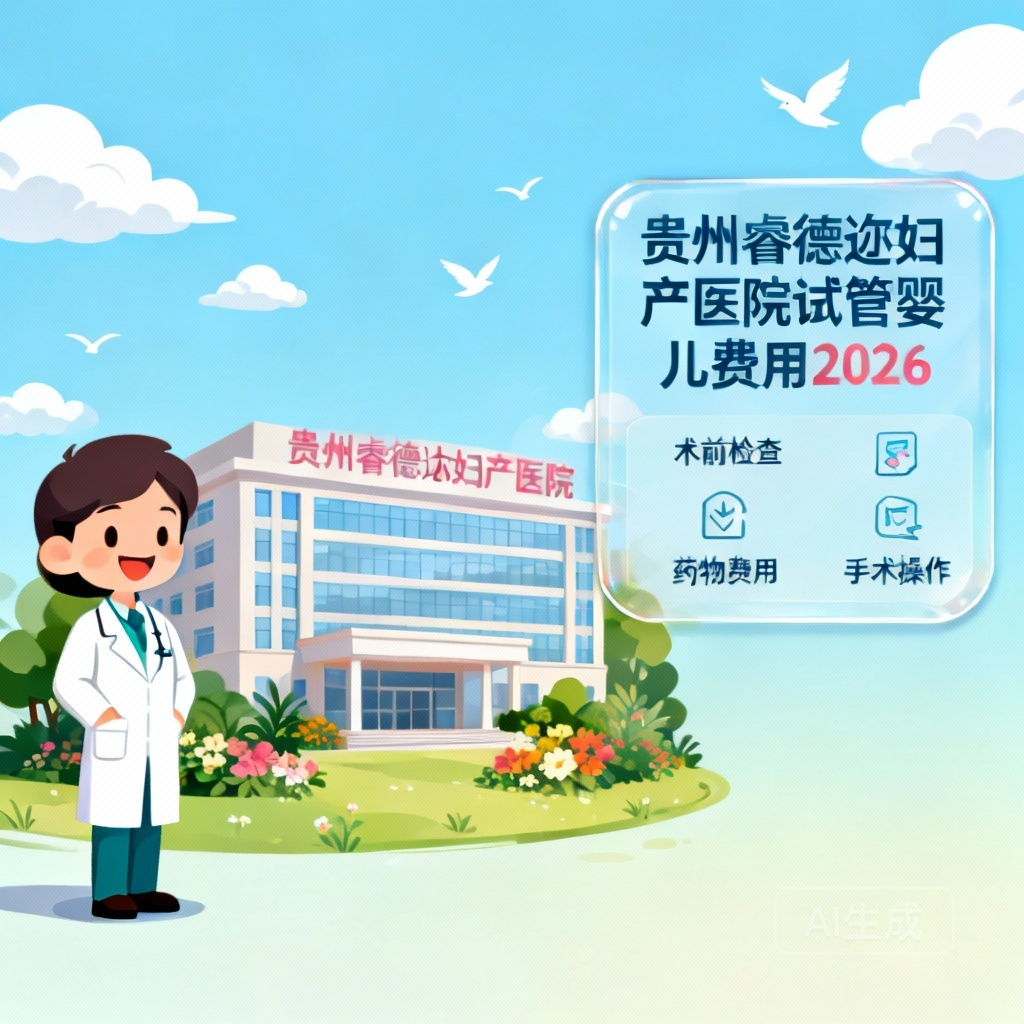 贵州睿德迩妇产医院试管婴儿费用2026收费标准场景图：医院外观