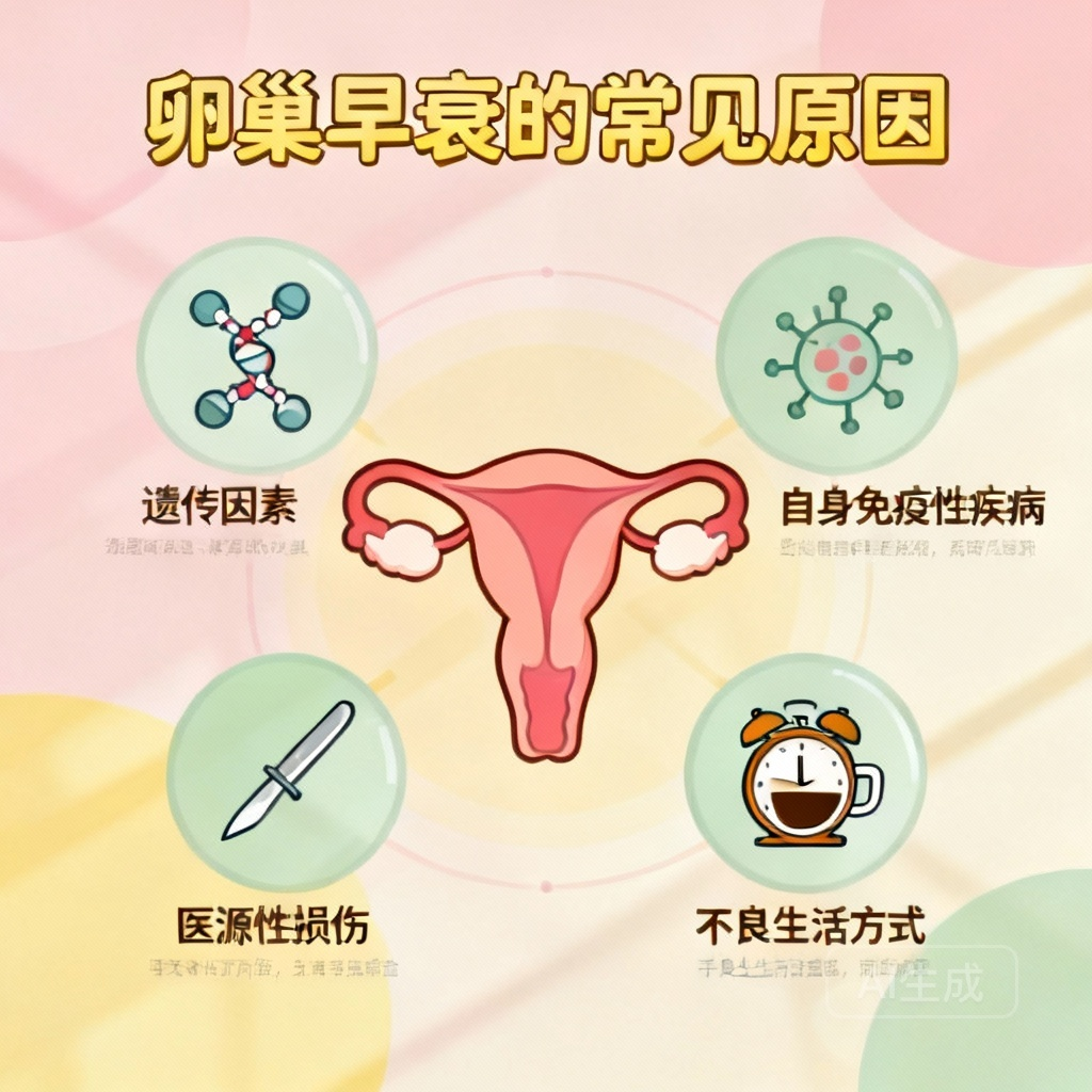 探寻卵巢早衰的 3 大原因