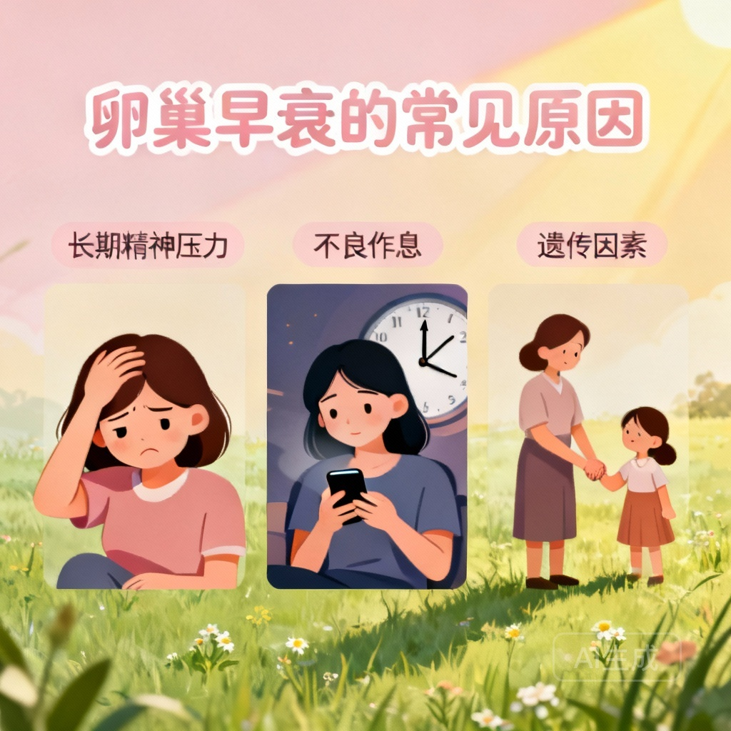 揭秘卵巢早衰的3大原因