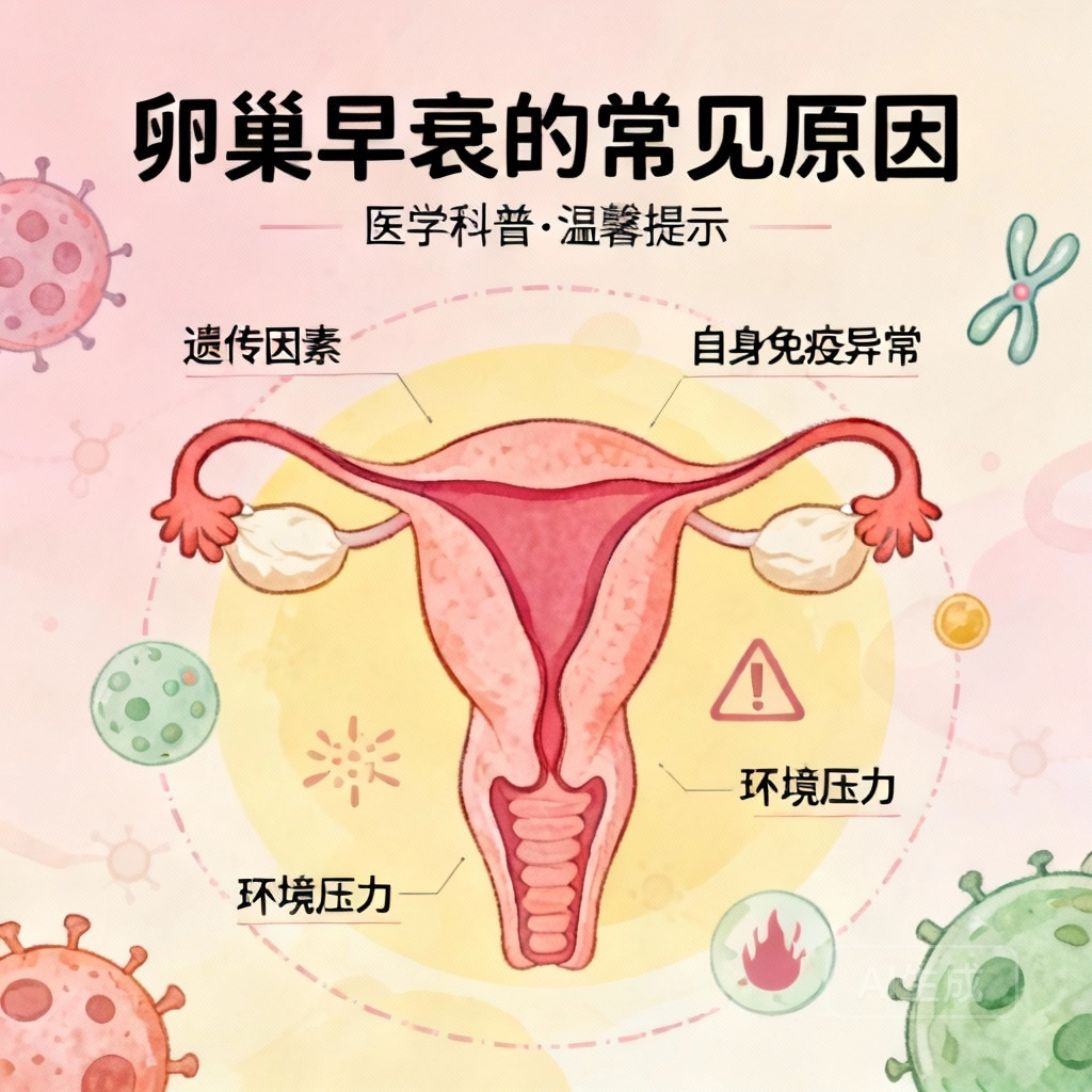 揭秘卵巢早衰的3大原因